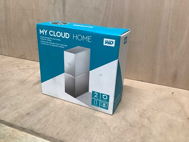 Wd my cloud home 2 tb netwerkopslag - afbeelding 1 van  4