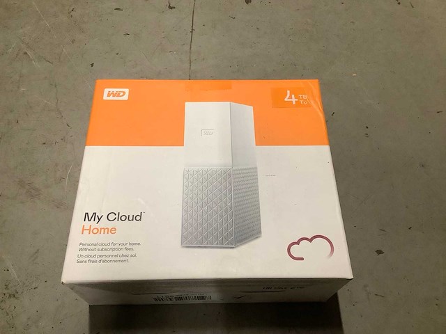 Wd my cloud home 4 tb computeronderdeel - afbeelding 1 van  2
