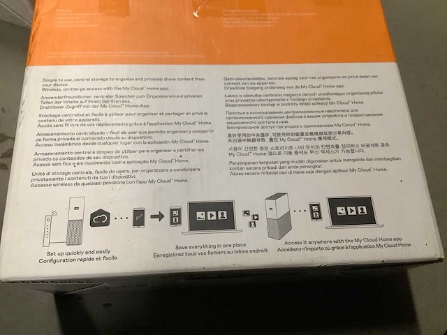 Wd my cloud home 4 tb computeronderdeel - afbeelding 3 van  3