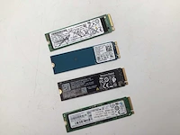 Wd samsung sk hynix 256gb nvme m.2 ssd interne hardeschijf (4x) - afbeelding 2 van  4