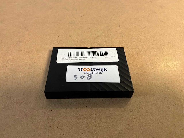 Wd wdbynn0010bbk-0b (1 tb) externe harde schijf - afbeelding 1 van  2