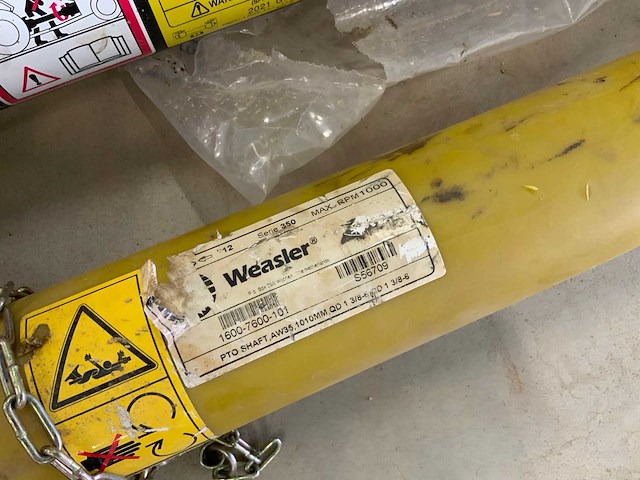 Weasler aftakas met extra beschermkap - afbeelding 2 van  5