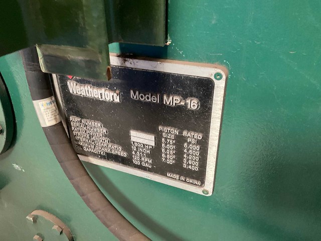 Weatherford mp-16 modderpomp - afbeelding 8 van  8