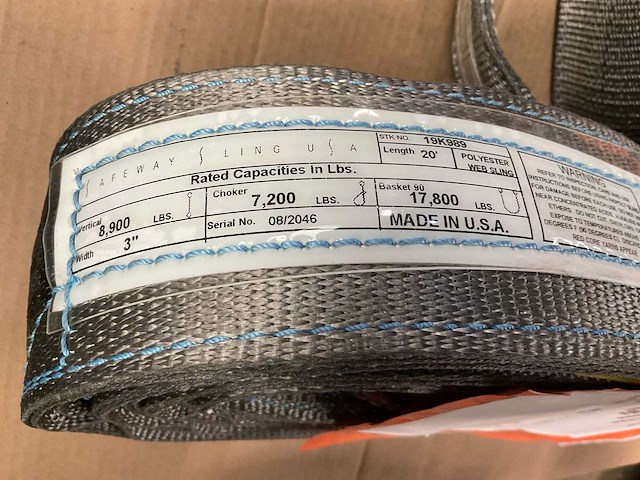 Webbing strap (4x) - afbeelding 2 van  3