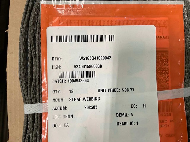 Webbing strap (4x) - afbeelding 3 van  3