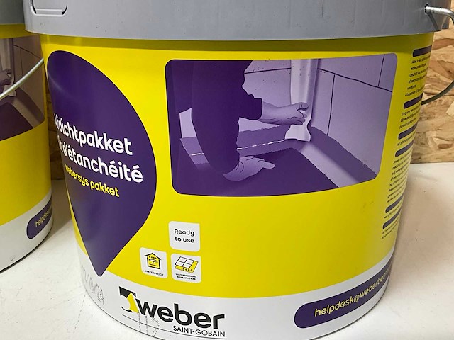 Weber afdichtpakket (2x) - afbeelding 3 van  4