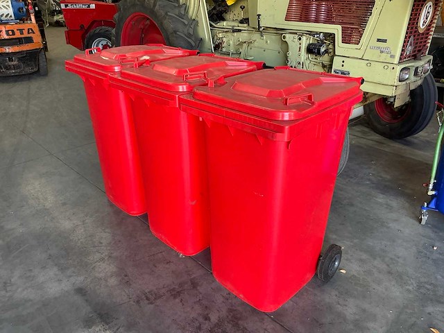Weber afvalcontainer (3x) - afbeelding 1 van  6