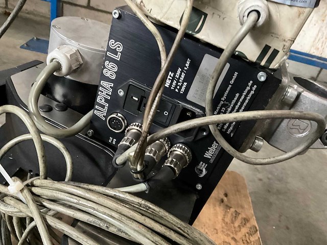 Weber alpha 86 ls etiketteermachine - afbeelding 3 van  5