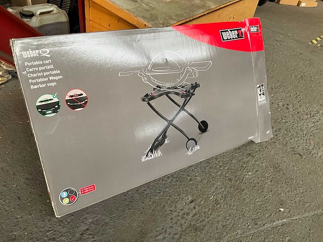 Weber barbecue- trolley - afbeelding 1 van  6