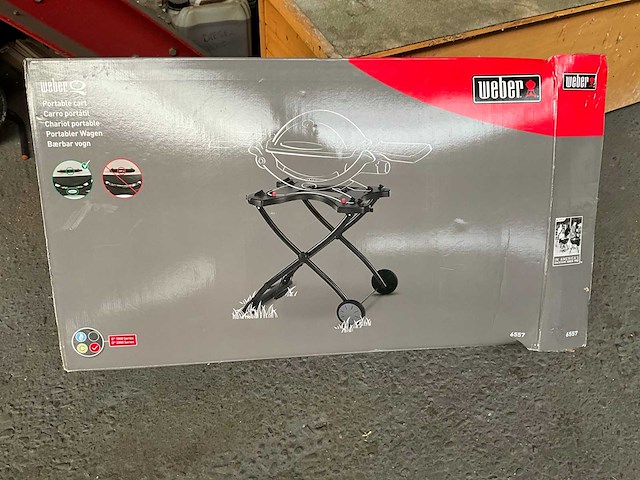 Weber barbecue- trolley - afbeelding 2 van  6
