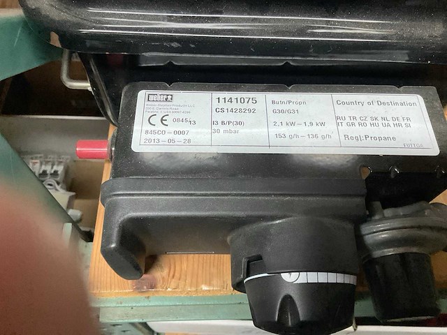 Weber gas barbecue - afbeelding 2 van  2