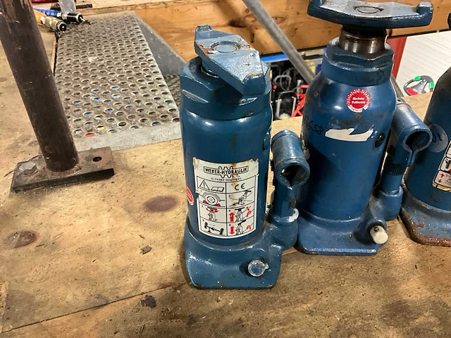 Weber hydraulik garagekrik (3x) - afbeelding 2 van  4