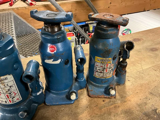 Weber hydraulik garagekrik (3x) - afbeelding 3 van  4