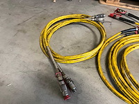 Weber hydraulik hydraulische hogedruk slangenset met verdeelblok - afbeelding 5 van  7