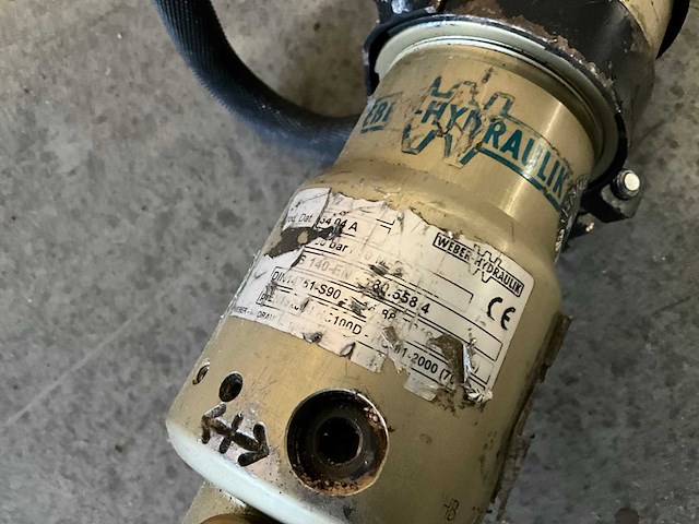Weber hydraulik s 140 en hydraulische schaar - afbeelding 5 van  5