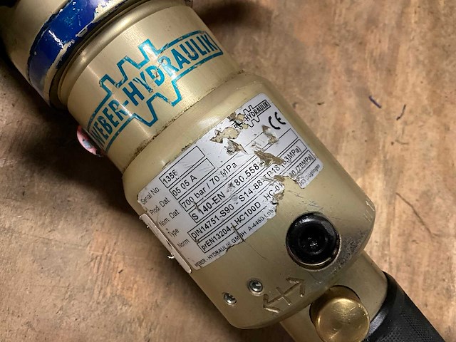 Weber hydraulik s-140 hydraulische schaar - afbeelding 6 van  6