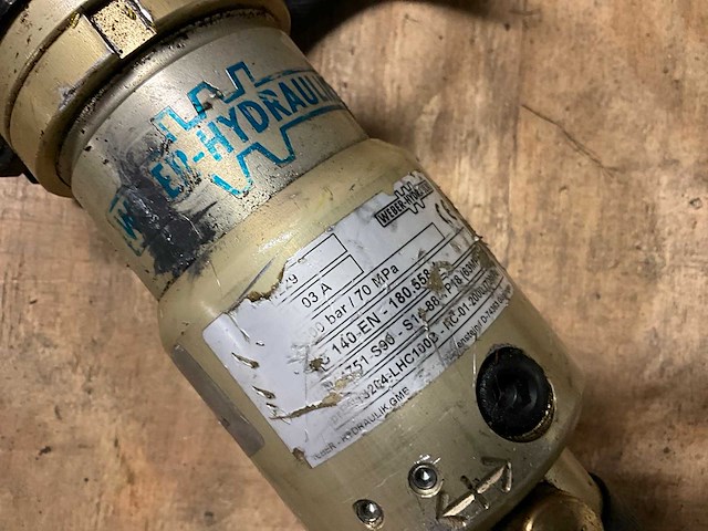 Weber hydraulik s-140 hydraulische schaar - afbeelding 5 van  5