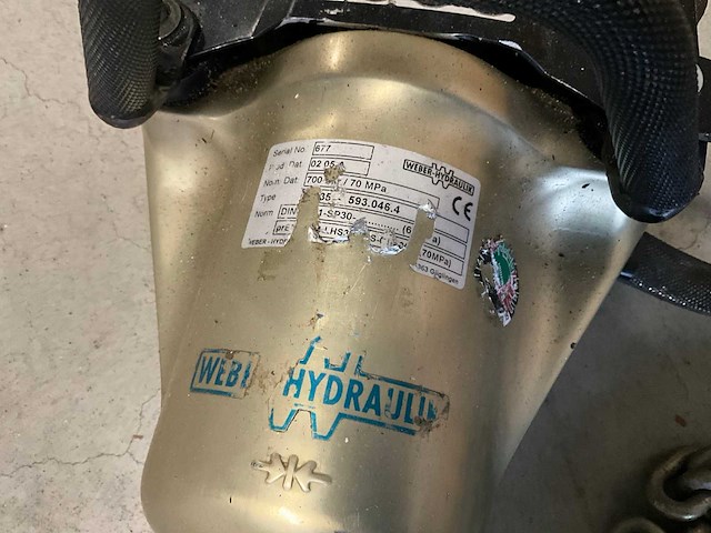 Weber hydraulik sp 30-ls hydraulische spreider - afbeelding 5 van  5