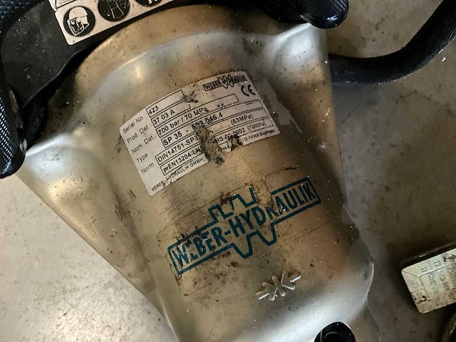 Weber hydraulik sp 30-ls hydraulische spreider - afbeelding 5 van  5