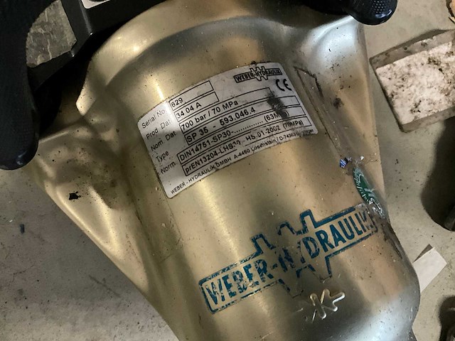 Weber hydraulik sp 30-ls hydraulische spreider - afbeelding 5 van  5