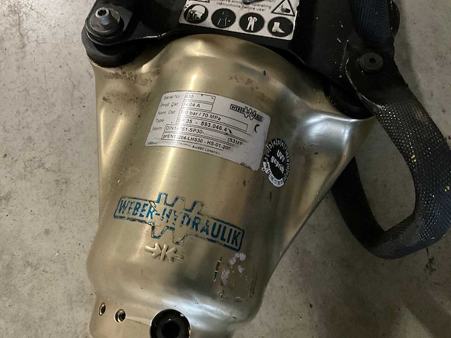 Weber hydraulik sp 30-ls hydraulische spreider - afbeelding 5 van  5
