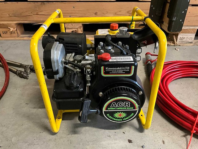 Weber hydraulik v 330 hydraulisch hogedruk aggregaat - afbeelding 2 van  5