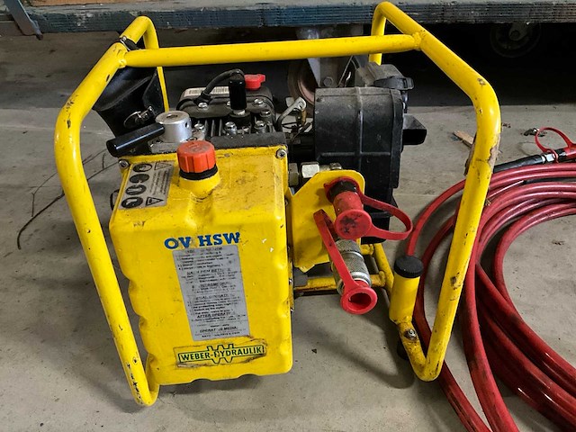 Weber hydraulik v 330 hydraulisch hogedruk aggregaat - afbeelding 3 van  5