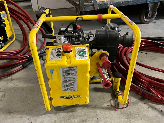 Weber hydraulik v 330 hydraulisch hogedruk aggregaat - afbeelding 3 van  5