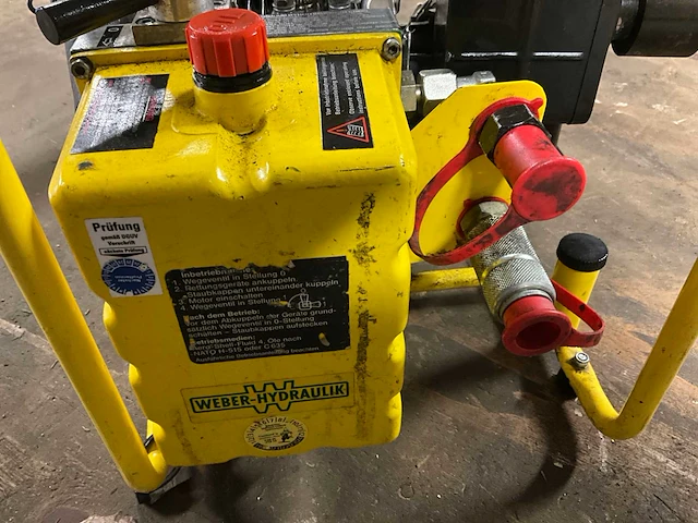 Weber hydraulik v-330 hydraulische hogedrukunit - afbeelding 5 van  6