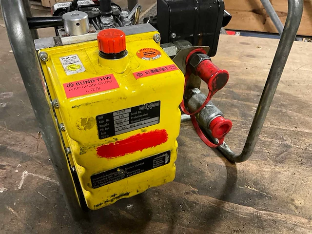 Weber hydraulik v-330 hydraulische hogedrukunit - afbeelding 5 van  6