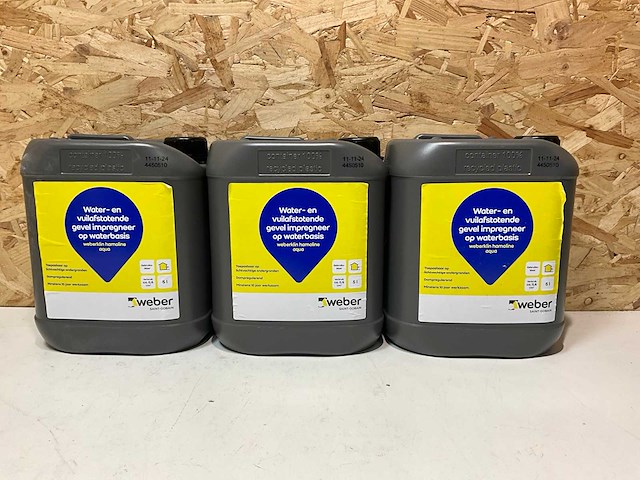 Weber impregneermiddel 5l (3x) - afbeelding 1 van  2