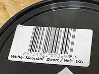Weber kleurstof voor mortel zwart (10x) - afbeelding 2 van  2