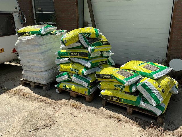 Weber leca l 10–20 mm geëxpandeerde kleikorrels – circa 40 zakken – 3 pallets - afbeelding 5 van  7