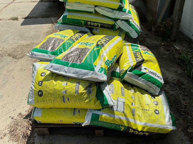 Weber leca l 10–20 mm geëxpandeerde kleikorrels – circa 40 zakken – 3 pallets - afbeelding 7 van  7