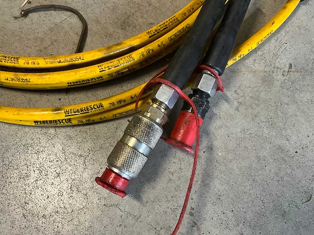 Weber rescue hydraulische duo hogedrukslang - afbeelding 2 van  3