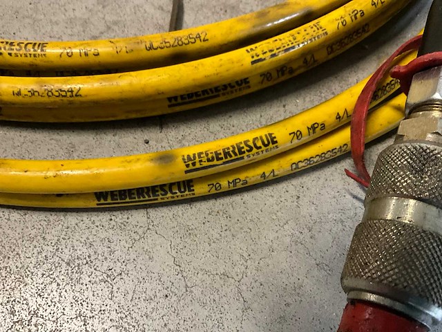 Weber rescue hydraulische duo hogedrukslang - afbeelding 3 van  3