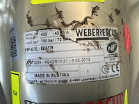 Weber rescue persmachine/redgereedschap brandweermateriaal - afbeelding 5 van  13