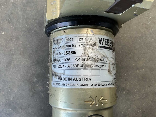 Weber rescue persmachine/redgereedschap brandweermateriaal - afbeelding 6 van  13