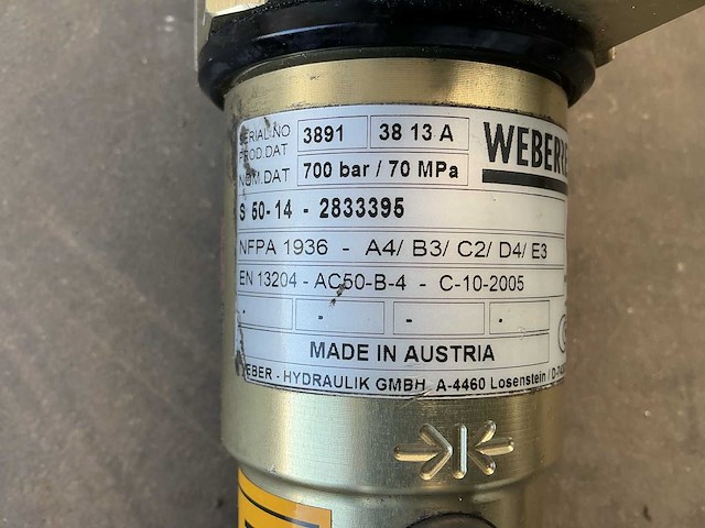 Weber rescue v-ecosilent persmachine/redgereedschap brandweermateriaal - afbeelding 7 van  16