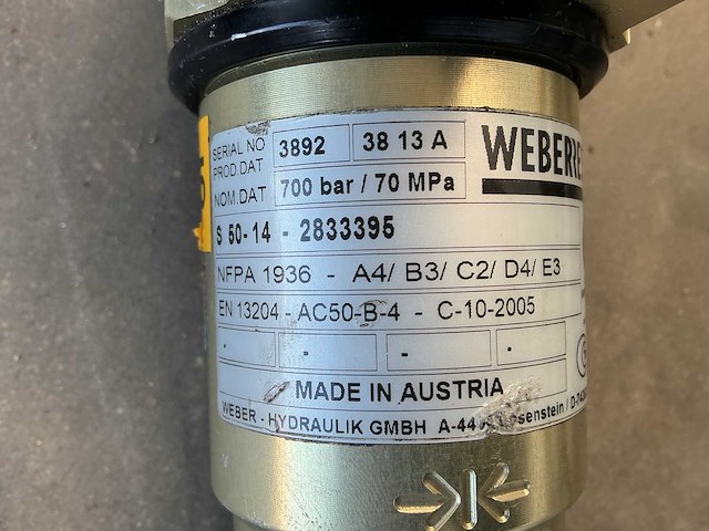 Weber rescue v-ecosilent persmachine/redgereedschap brandweermateriaal - afbeelding 8 van  17
