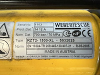 Weber rescue v-ecosilent persmachine/redgereedschap brandweermateriaal - afbeelding 8 van  17