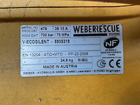 Weber rescue v-ecosilent persmachine/redgereedschap brandweermateriaal - afbeelding 2 van  5