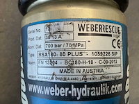 Weber rescue v-ecosilent persmachine/redgereedschap brandweermateriaal - afbeelding 7 van  17
