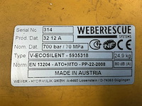 Weber rescue v-ecosilent persmachine/redgereedschap brandweermateriaal - afbeelding 3 van  21