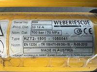 Weber rescue v-ecosilent persmachine/redgereedschap brandweermateriaal - afbeelding 14 van  21
