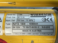 Weber rescue v-ecosilent persmachine/redgereedschap brandweermateriaal - afbeelding 7 van  15