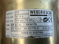 Weber rescue v-ecosilent persmachine/redgereedschap brandweermateriaal - afbeelding 1 van  2