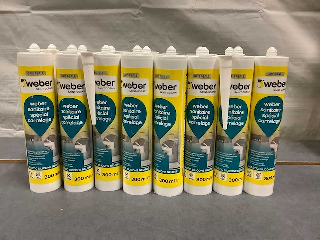 Weber schimmelbestendigde siliconenkit (15x) - afbeelding 1 van  3