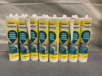 Weber schimmelbestendigde siliconenkit (15x) - afbeelding 1 van  3