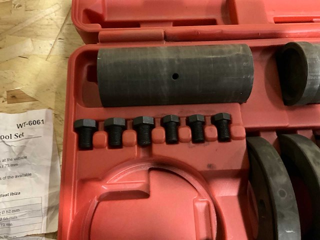 Weber tools wt 6061 wiellager gereedschapsset - afbeelding 3 van  4